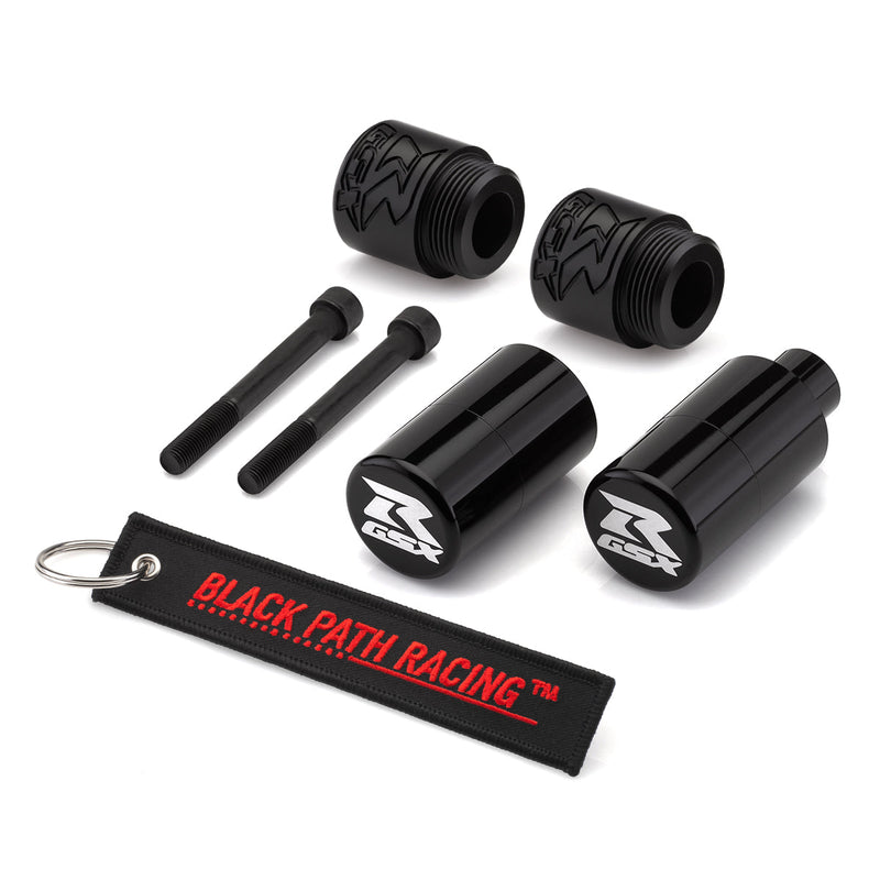 2004-2005 Suzuki GSX-R 600 NO CUT Frame Sliders with Replaceable Tips