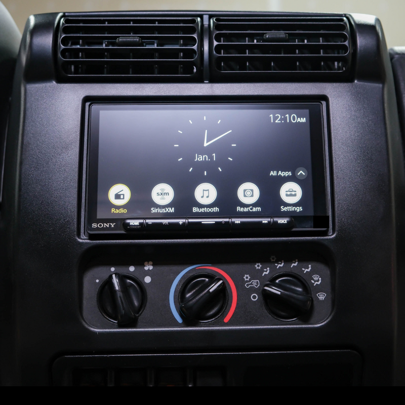 Sony XAV-AX4000 Plug and Play Bundle | '03 - '06 TJ Wrangler