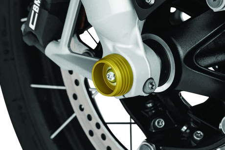 Kuryakyn Lodestar Axle Sliders Gold