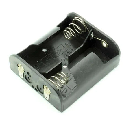 "C" Battery Holder, Holds 2 Batteries TekShack
