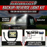 Straightline Performance SmartWire Backup Light Kit for Can-Am Defender