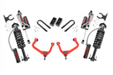 3.5 Inch Lift Kit Vertex Rear Mono Leaf Red Chevy Silverado 1500 (22-24) Rough Country