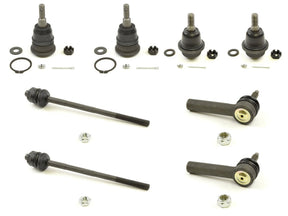 Forged Diesel 8 Piece Tie Rod Ball Joint Kit, 2001-2010 GM 6.6L Duramax LB7 LLY LBZ LMM Forged Diesel