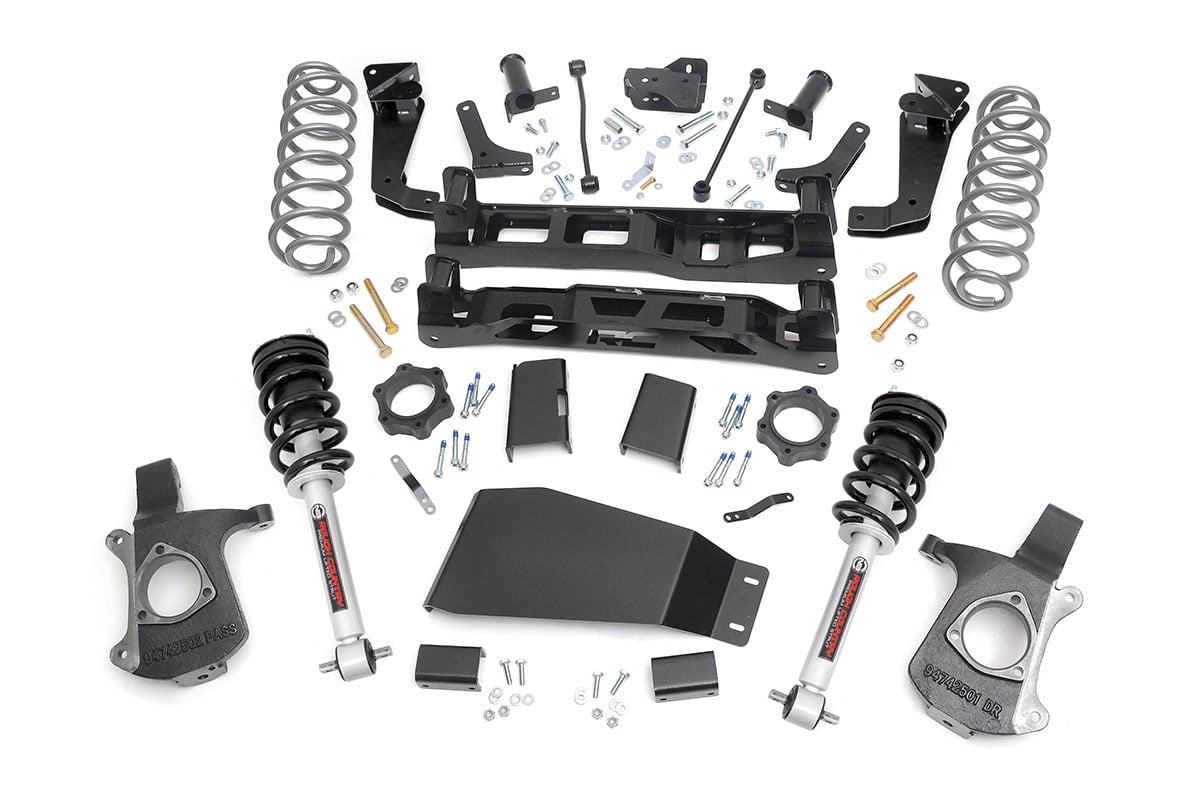 7.5 Inch Lift Kit N3 Struts Chevy/GMC Tahoe/Yukon 2WD/4WD (2007-2014) Rough Country