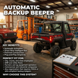 Straightline Performance SmartWire Backup Beeper Kit for Polaris Ranger