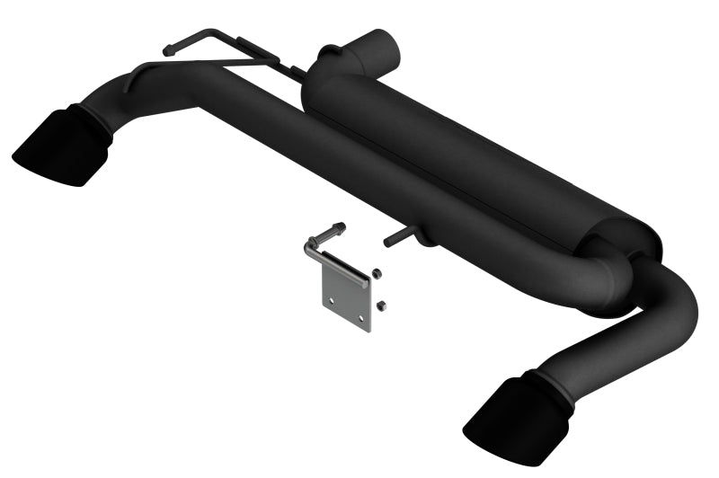 Borla 2.3L Touring Axle-Back Exhaust System with Black Coated Tips | 2021+ Ford Bronco