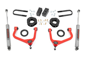 3.5 Inch Lift Kit Mono Leaf Rear Red GMC Sierra 1500 2WD/4WD (2025-2026) Rough Country