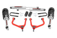 3.5 Inch Lift Kit Mono Leaf Rear N3 Struts Red GMC Sierra 1500 (25-26) Rough Country