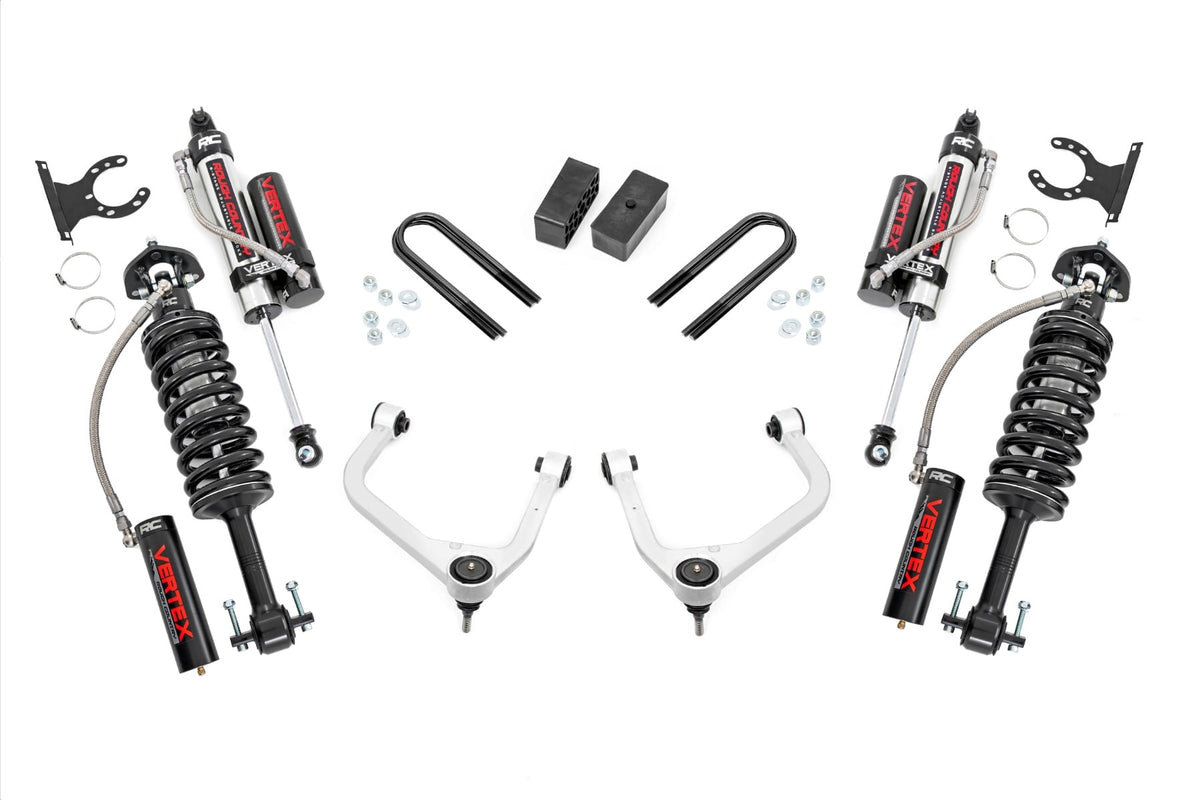 3.5 Inch Lift Kit Mono Leaf Rear Vertex GMC Sierra 1500 2WD/4WD (25-26) Rough Country