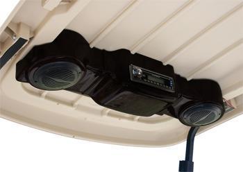 Overhead Radio Console Black Club Car Precedent