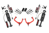 3.5 Inch Lift Kit Vertex Red Chevy Silverado 1500 2WD/4WD (2019-2024) Rough Country