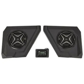 Yamaha Wolverine X4 Audio Pod System with MRB3 Dash Kit and Overhead Front Speaker Pods SSV Works