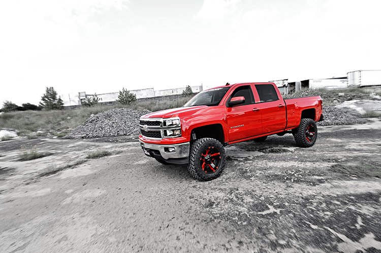 7 Inch Lift Kit Bracket N3 Struts Silverado/Sierra 1500 (14-16) Rough Country