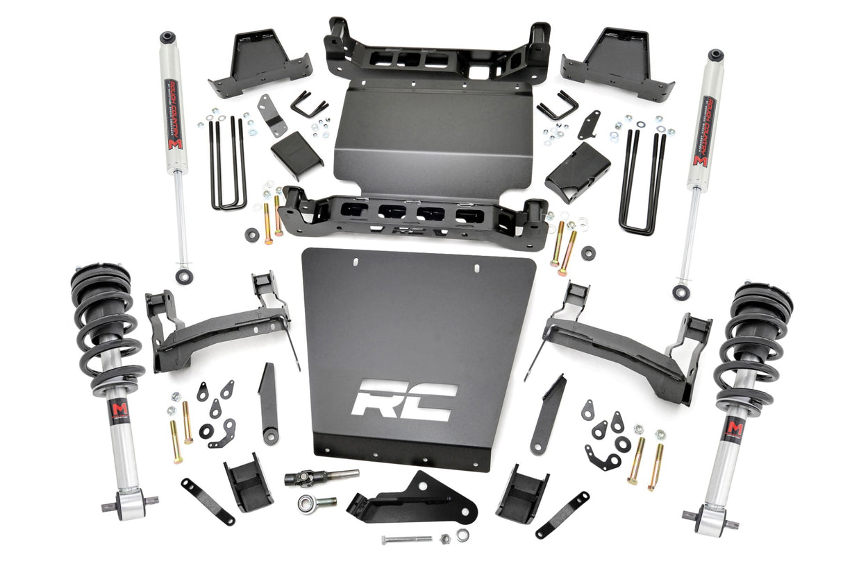 7 Inch Lift Kit Bracket M1 Struts/M1 Silverado/Sierra 1500 (14-16) Rough Country
