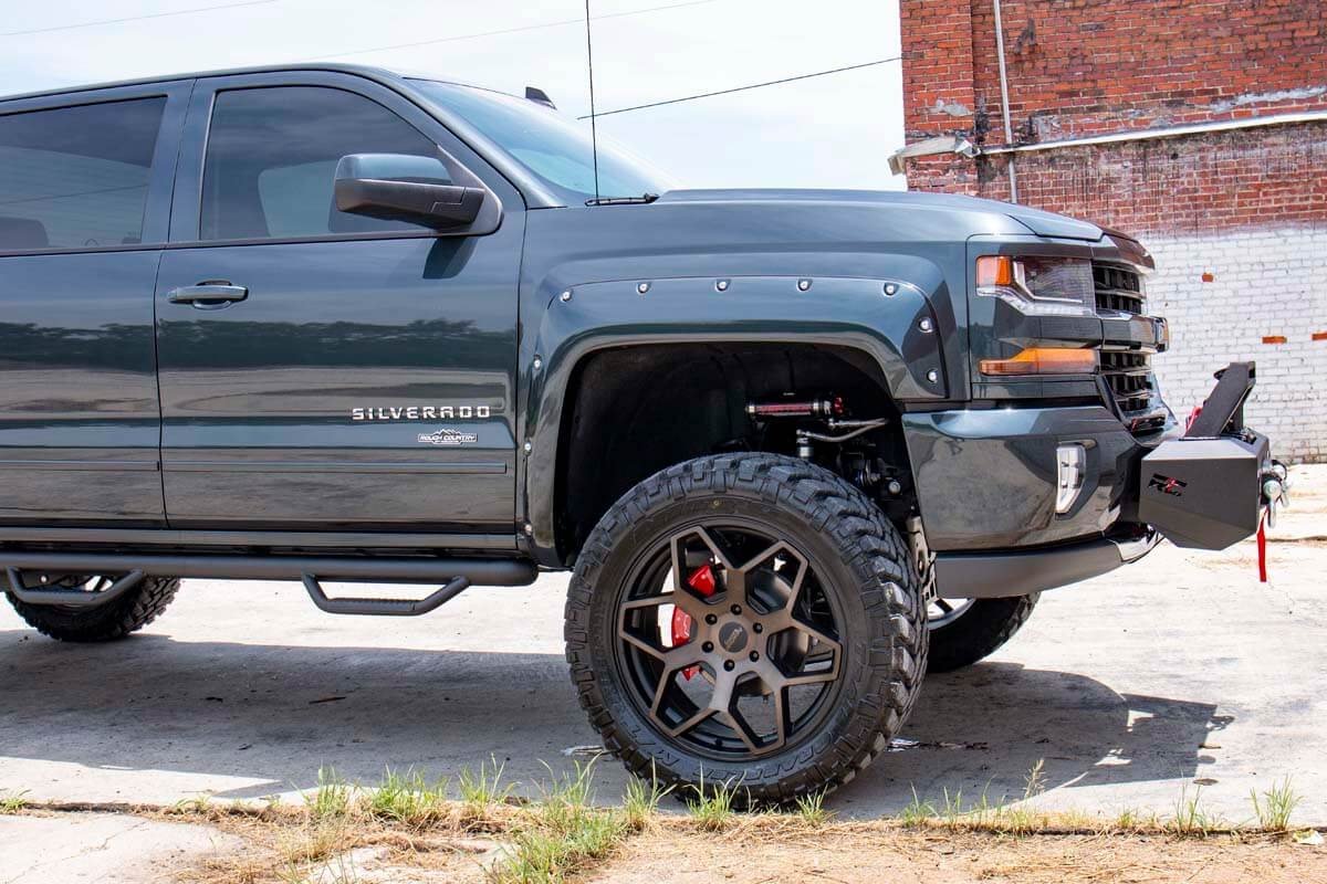 7 Inch Lift Kit Bracket Vertex Silverado/Sierra 1500 (14-16) Rough Country