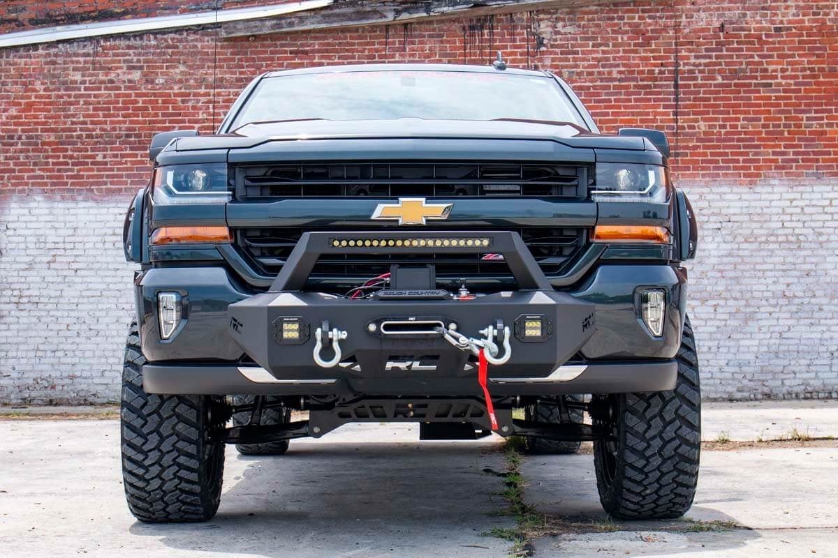 7 Inch Lift Kit Bracket Vertex Silverado/Sierra 1500 (14-16) Rough Country