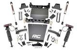7 Inch Lift Kit Bracket Vertex/V2 Shks Silverado/Sierra 1500 (14-16) Rough Country