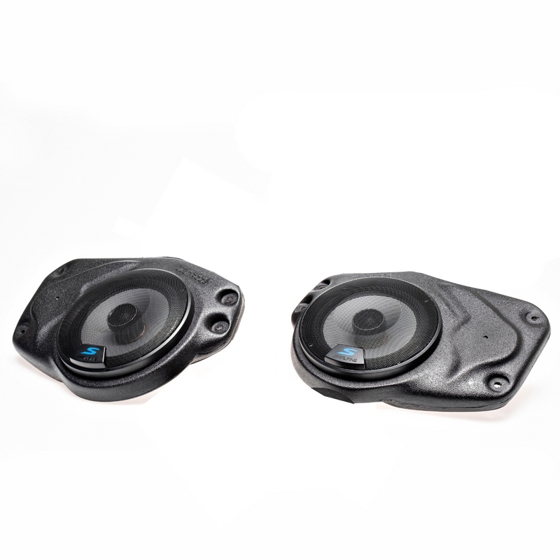 Alpine Plug & Play Full Speaker S65 Upgrade Bundle   | '18-'23 JL Wrangler/ '20-'23 JT Gladiator