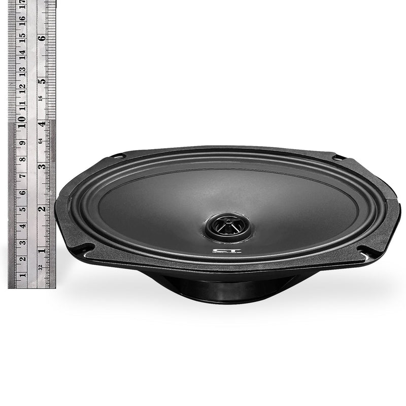 TROPO-6X9-COX // 80 Watts RMS 6x9" Shallow-Mount Car Speakers, Pair CT Sounds