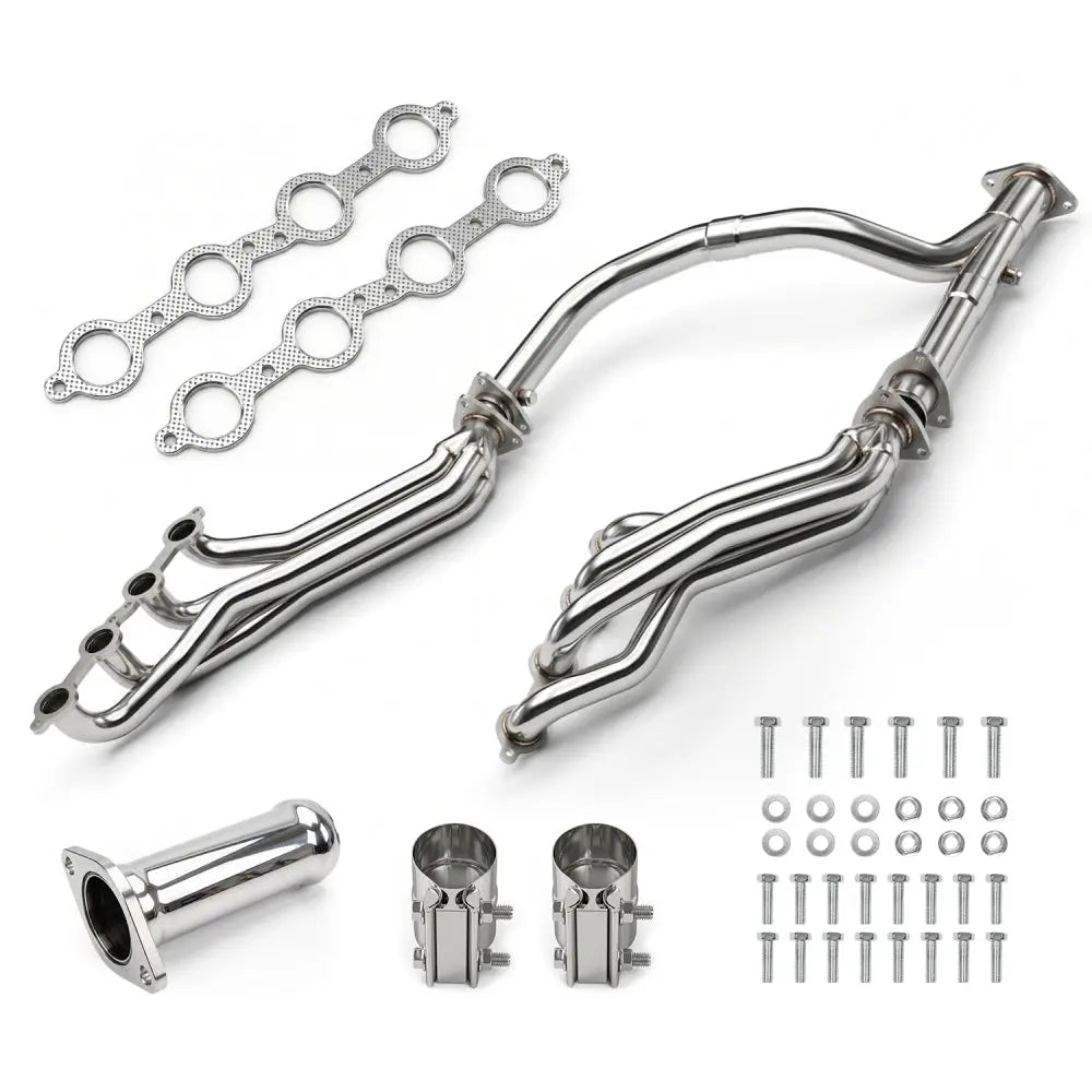 Long Tube Headers for 2007-2014 Chevrolet Silverado 1500/2500/3500 Tahoe/Avalanche丨GMC Sierra 1500/2500/3500 Yukon丨Cadillac Escalade丨4.8L/5.3L/6.0L/6.2L Vortec V8