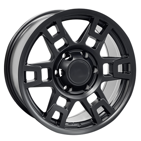 Toyota TRD Style Wheels 17" x 9 Matt Black Rims 4pcs