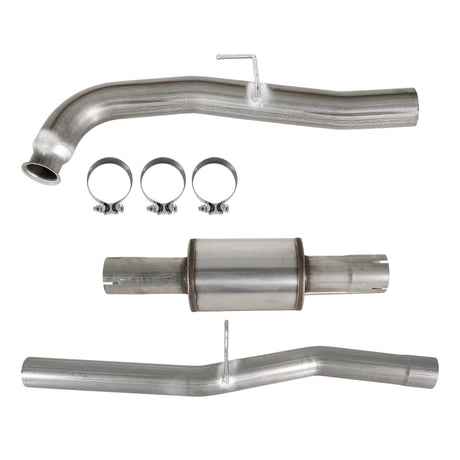 TruckTok 2011-2015 Chevy/GMC Duramax LML 4" DPF & CAT Delete Pipe (with Muffler) TruckTok