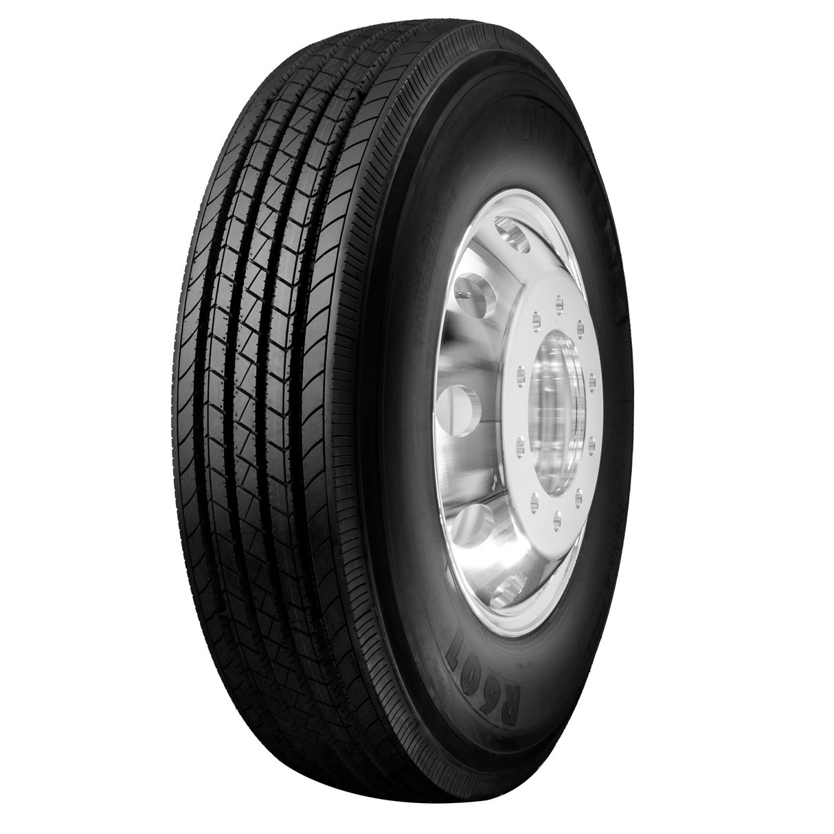 11R 22.5 16 PR Trailer Truck Tire All Position with 22.5 x 8.25 Wheel Rims (Mounted) x200