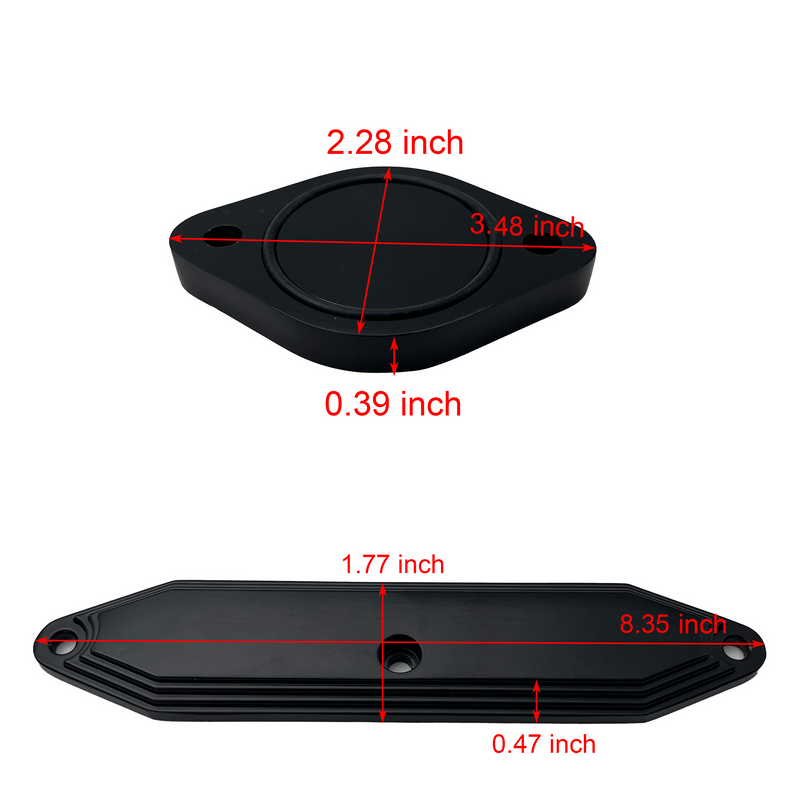 TruckTok 2011-2023 6.7L Ford F250 F350 Powerstroke Diesel EGR Cooler Delete Kit