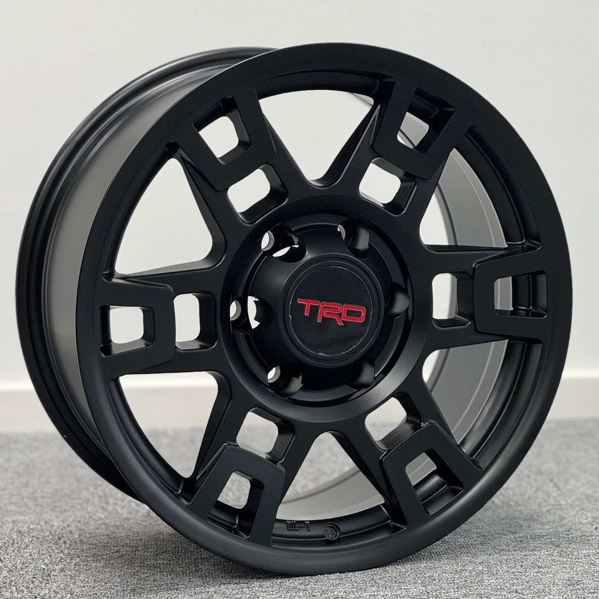 Toyota TRD Style Wheels 17" x 9 Matt Black Rims 1pcs