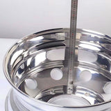 22.5 x 8.25 Mirror Polished Truck & Bus Wheels $238 each - BULK PRICE for 6pcs