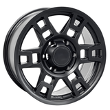 Toyota TRD Style Wheel 17x7.5" Auto Rim 1pc Matte Black