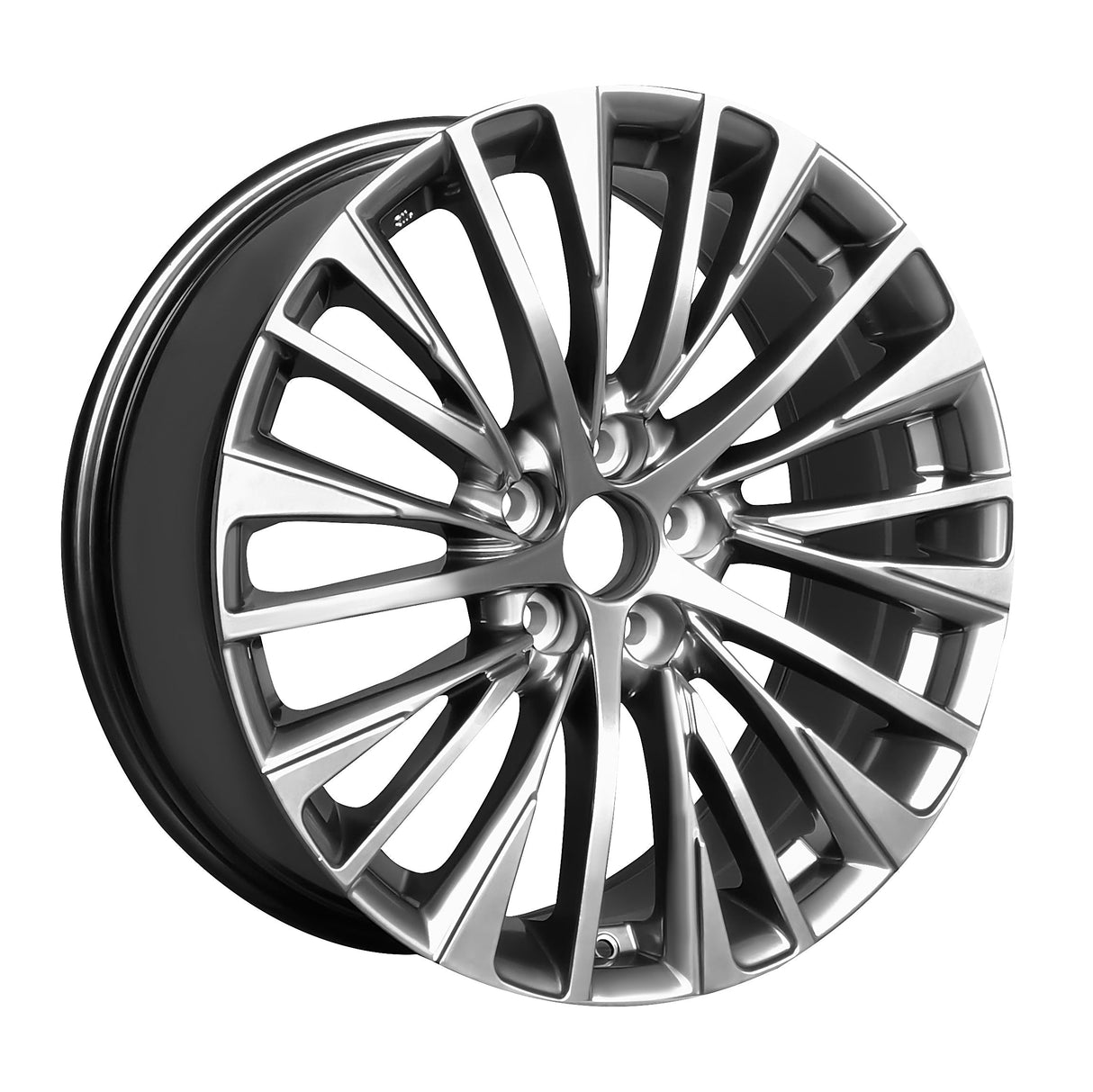 Lexus Toyota Wheels 20x8" pcd 5x114.3 Black Machine Face 4pcs