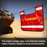 Trucktok Winch Line Damper Reflective Safety Blanket with Pocket TruckTok