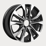 20x8.5 5x150 Black Machine Face 4 pcs Wheels For Lexus LX
