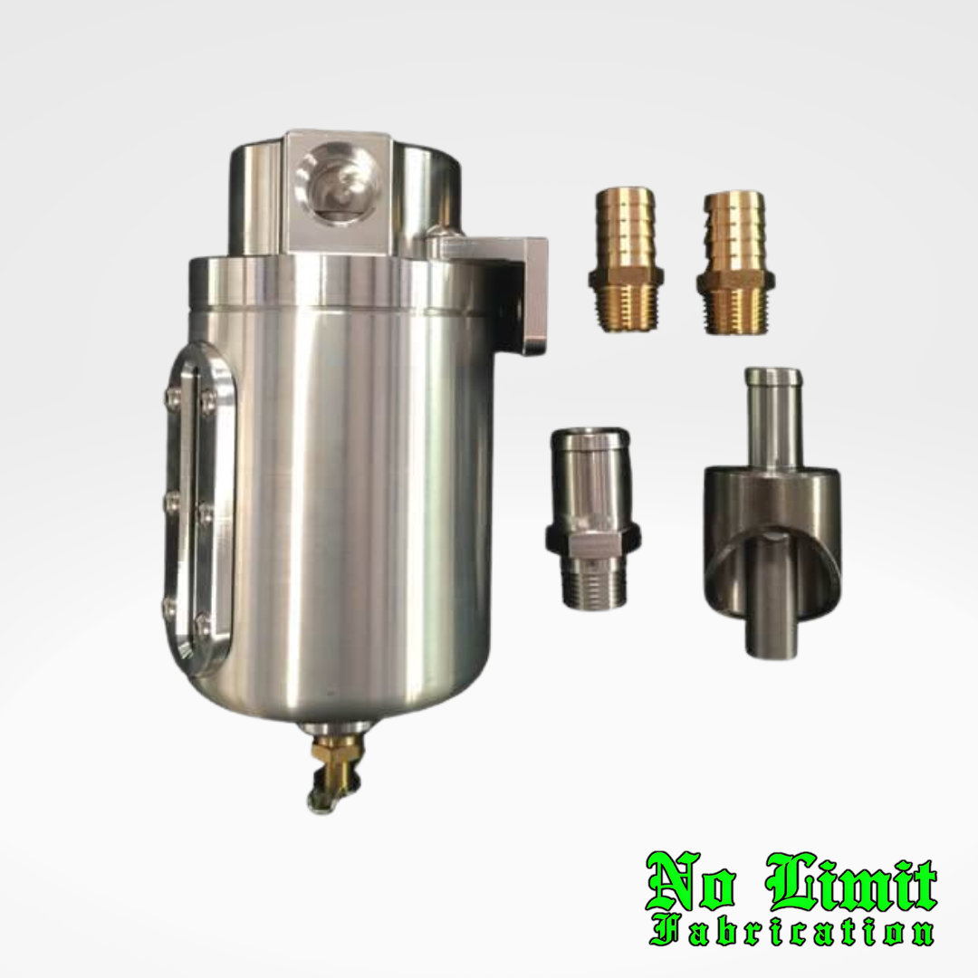 No Limit Fabrication Catch Can Kit With Venturi No Limit Fabrication