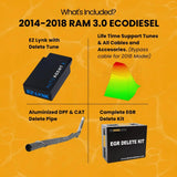 Ram Ecodiesel 3.0 Full Delete Bundle | 2014-2018 thedieseldudes