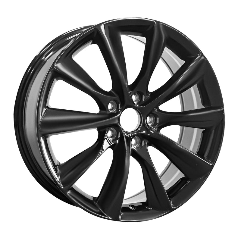 Tesla Wheels Model X S 4pcs Rims 22x9" pcd 5x120mm Black