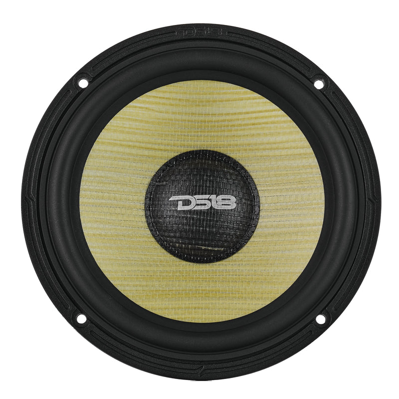 DXQ 6.5" 3-Way Component Speaker Set with Neodymium Magnet and Yellow Straw + Composite Foam Cone | | 180W RMS 4-Ohm