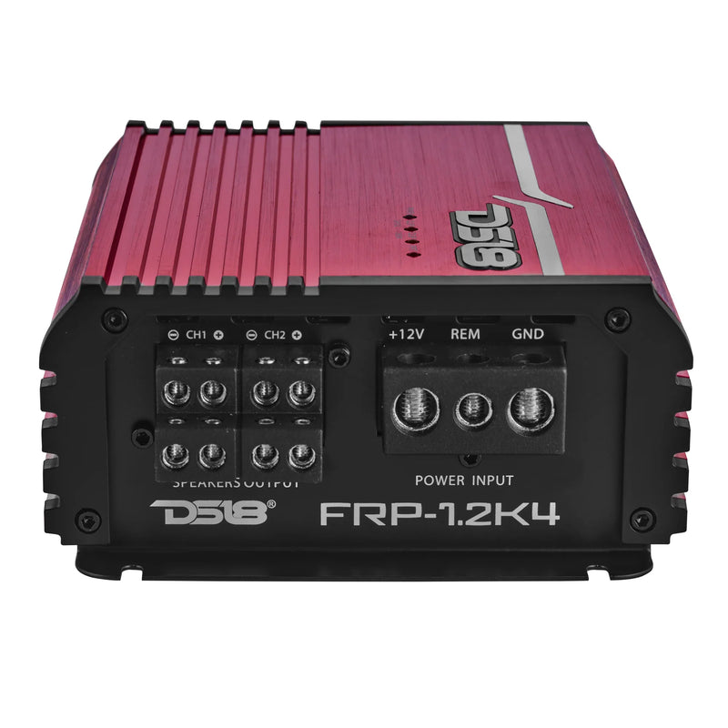 DS18 FRP-1.2K4 | 1200W RMS 4-Channel Amplifier
