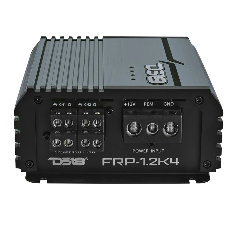 DS18 FRP-1.2K4 | 1200W RMS 4-Channel Amplifier