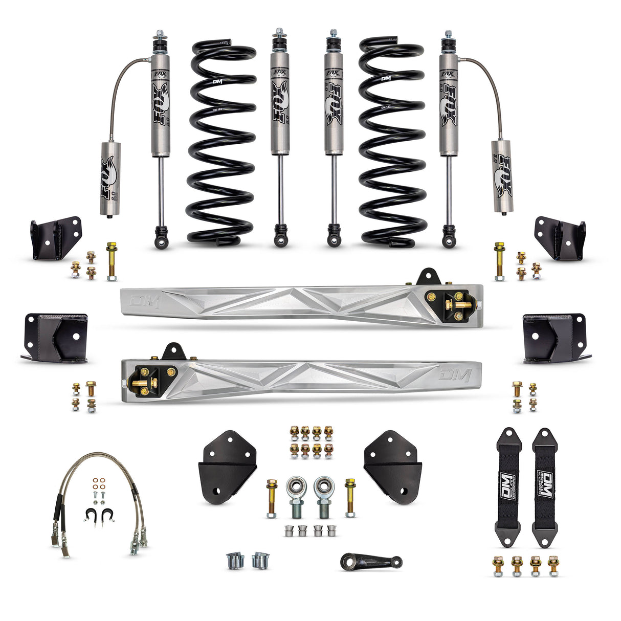 Desolate Motorsports Front 2" Lift Kit (Bolt-on) - 1980-1996 Ford F150/Bronco Desolate Motorsports