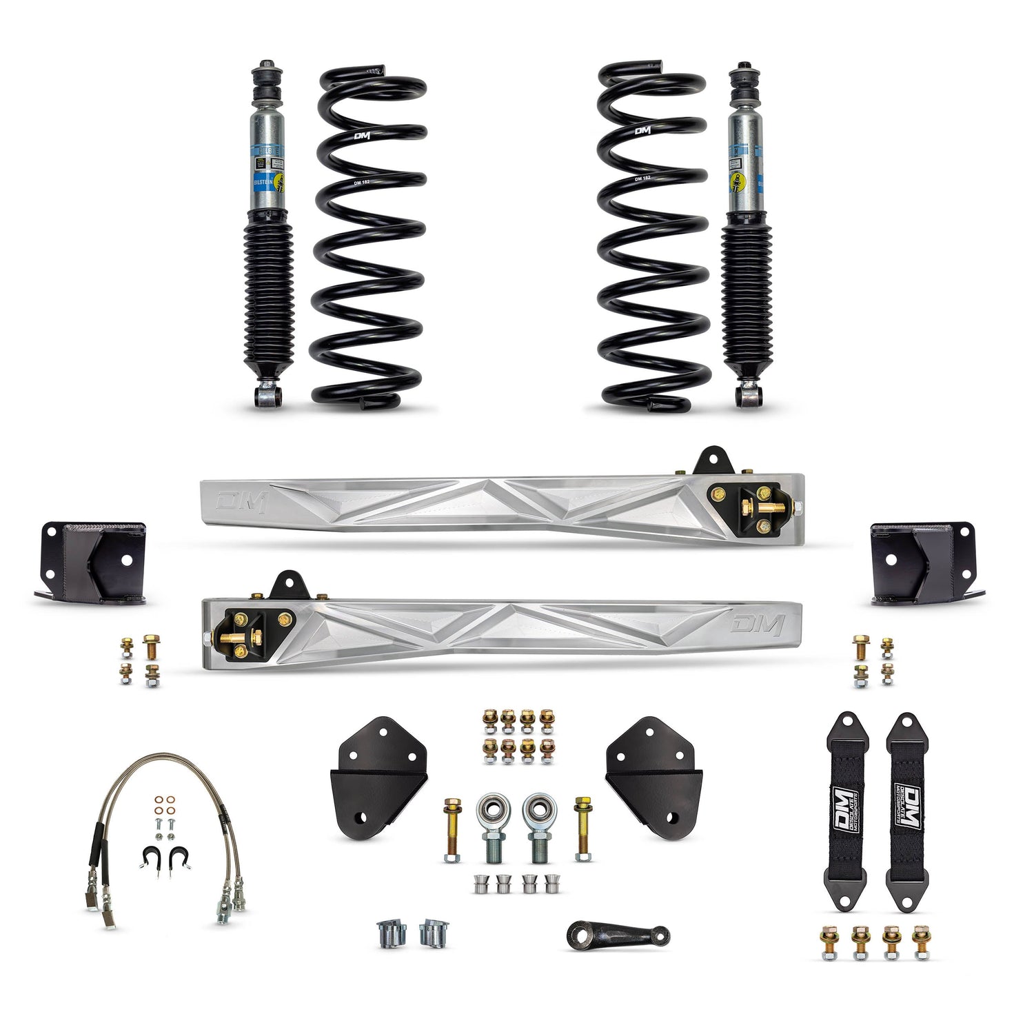 Desolate Motorsports Front 2" Lift Kit (Bolt-on) - 1980-1996 Ford F150/Bronco Desolate Motorsports