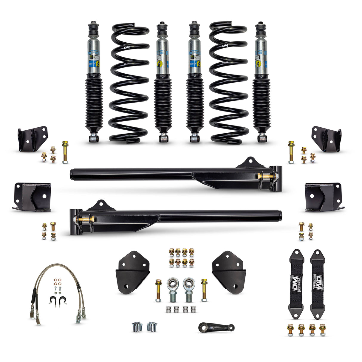 Desolate Motorsports Front 2" Lift Kit (Bolt-on) - 1980-1996 Ford F150/Bronco Desolate Motorsports