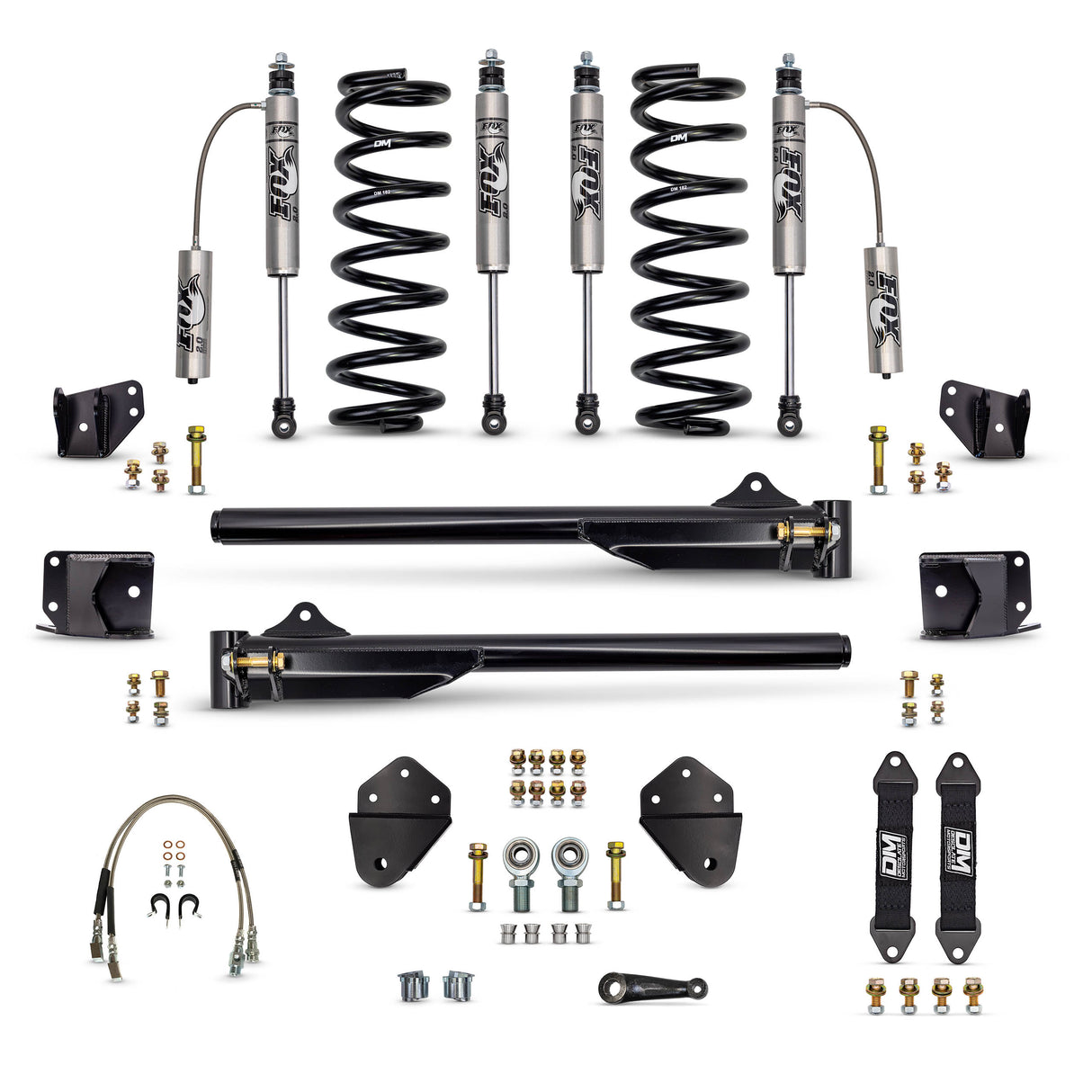 Desolate Motorsports Front 2" Lift Kit (Bolt-on) - 1980-1996 Ford F150/Bronco Desolate Motorsports