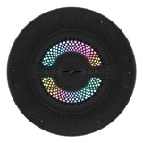 Luxury 6.5” 2-Way Marine Coaxial Speaker with Digital LED Lights and Flush Magnetic Mount Grille | 150W RMS 4-Ohm