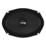 6x9” Motorcycle Audio Bundle – Shallow Water-Resistant Midrange Loudspeakers + Sealed ABS Baffles (Pair) | High Output, Easy Install