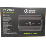 SOUNDQUBED F1-7500 Full Bridge 7500 Watts Mono Block Amplifier