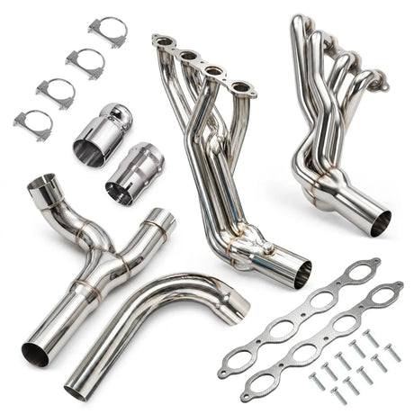 Long Tube Headers For 2014-2017 Chevrolet Silverado 1500 2500 3500/Tahoe丨GMC Sierra 1500/Yukon丨Cadillac Escalade 5.3L 6.2L V8 | 2WD 4WD