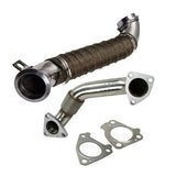 TruckTok 2004.5-2010 6.6L Chevy GMC Duramax Passenger Side Up-Pipe & 3" Downpipe Exhaust TruckTok