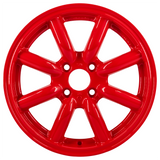 Wheels 15 x 7.0 4x100, Red Gloss Rim